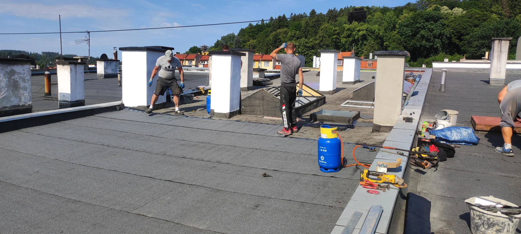 Remont dachu papowego