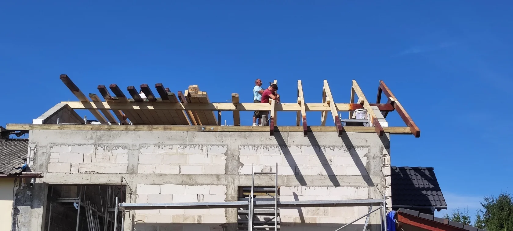 Przebudowa domu jednorodzinnego