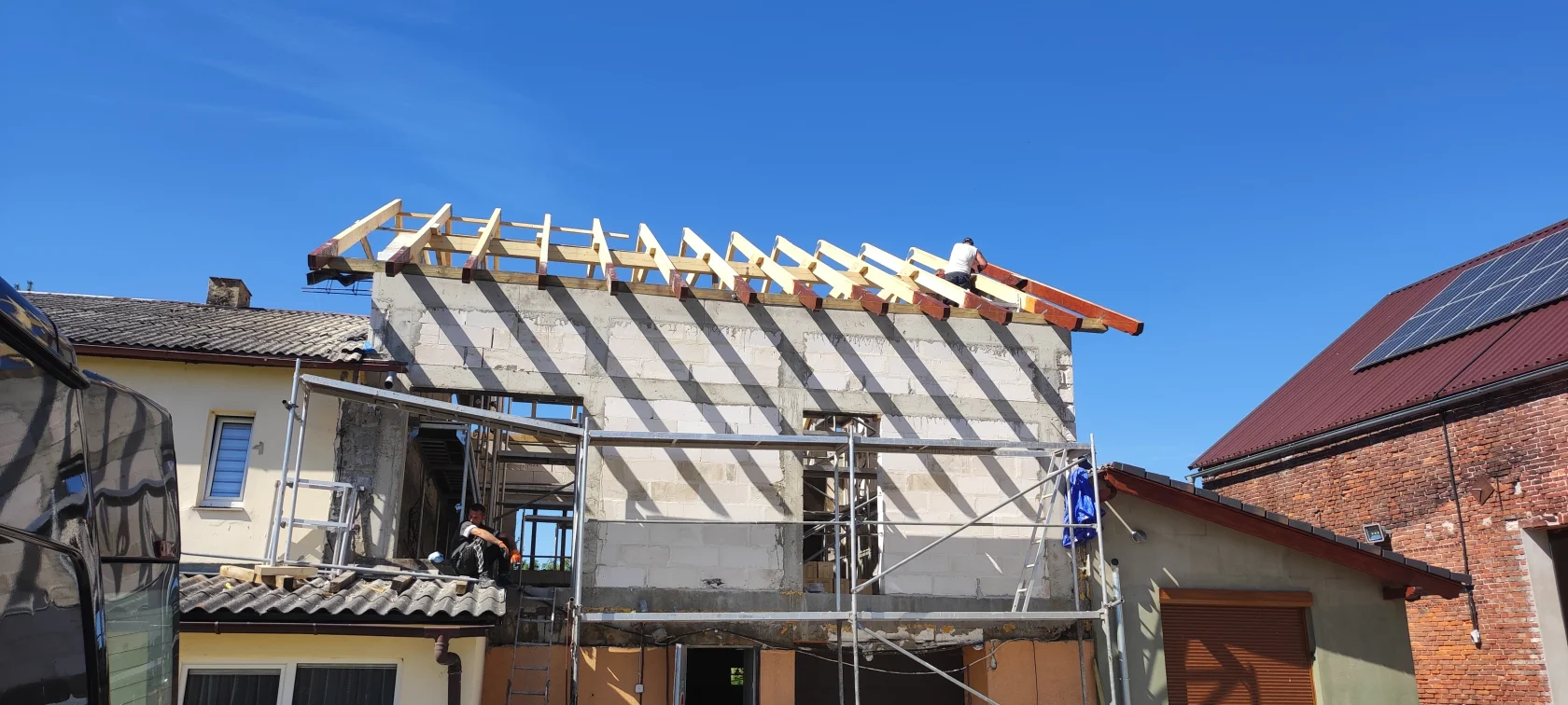 Przebudowa domu jednorodzinnego