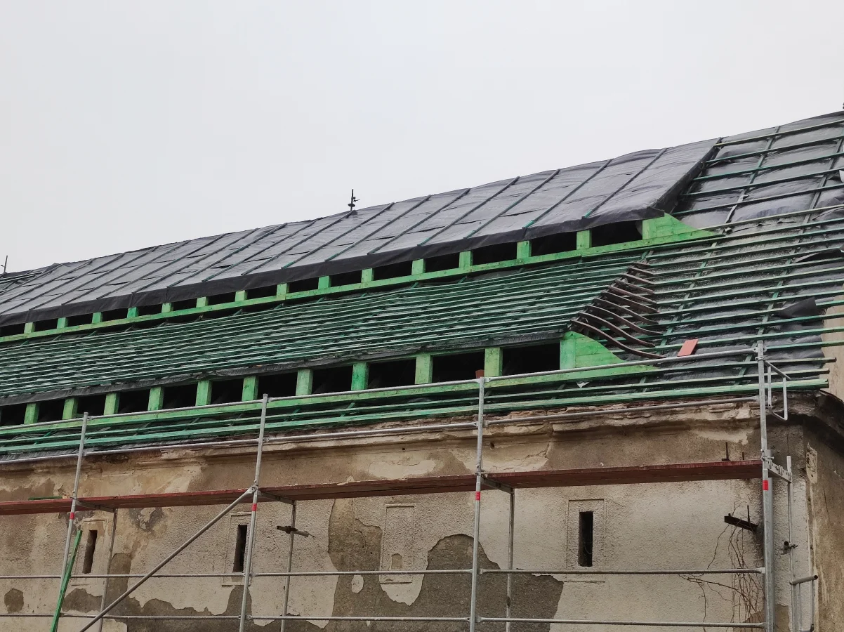 Remont dachu - Mokrzeszów