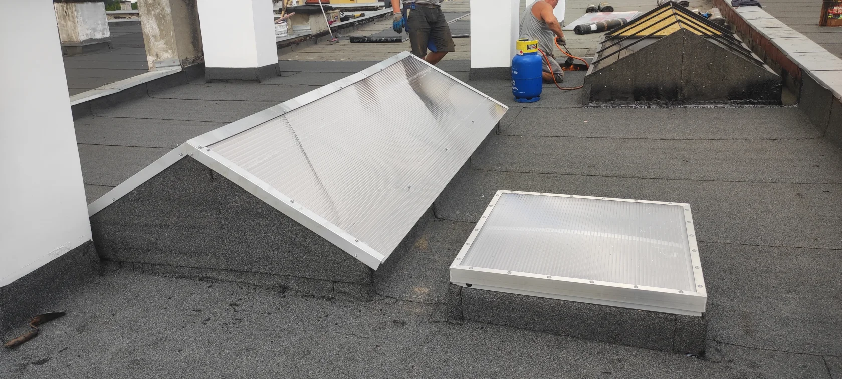 Remont dachu papowego