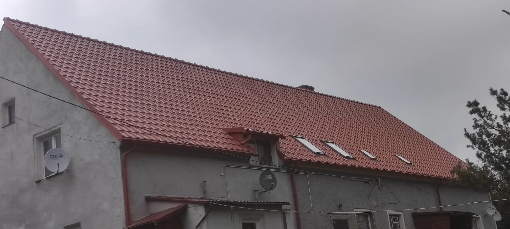 Remont dachu - Unisław Śl. 54